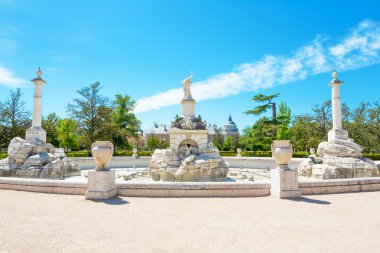 Fountains of the Palacio Real, Aranjuez clipart