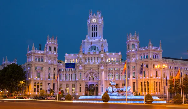 Dusk, Plaza de la Cibeles Madrid