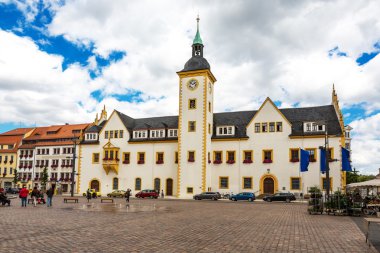 Rathaus in Freiberg clipart