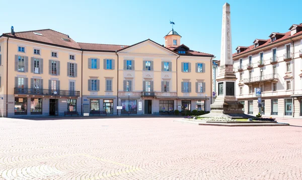 Bellinzona place, Switzerland — Stock Photo, Image