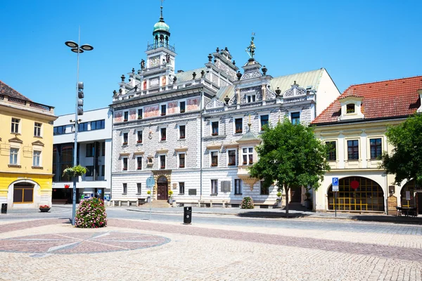 Kolin tržiště, pohled z radnice — Stock fotografie