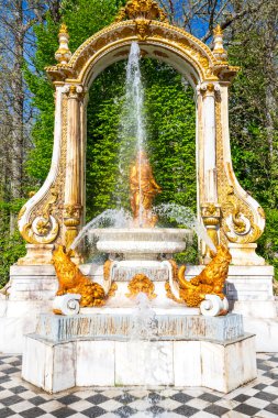 La Granja, kaynak Minerva heykeli