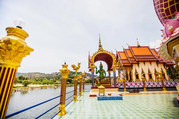 Świątyni Buddyjskiej Tajlandii Posąg Buddy Religia Buddyzm — Zdjęcie stockowe