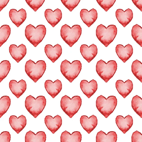 Forme de coeur motif sans couture — Image vectorielle