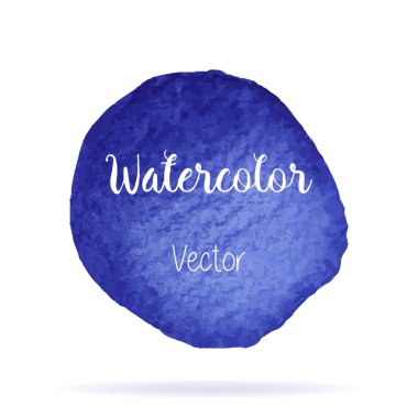 Vektör gökkuşağı renk suluboya boya lekesi