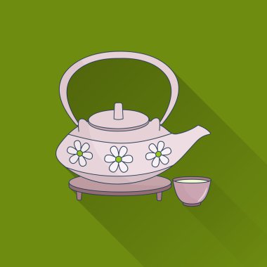 Spa düz simgesi.