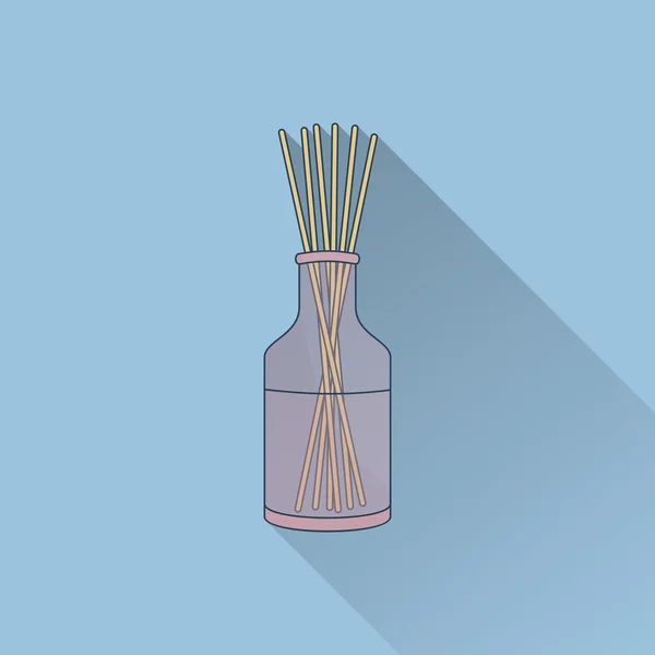 Icono plano Spa . — Vector de stock