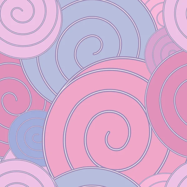 Spiral, pastellfärgade bakgrunden — Stock vektor