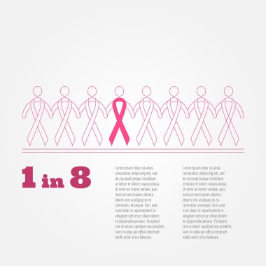 Breast Cancer Awareness Background elements and inspirat