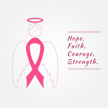 Breast Cancer Awareness Background elements and inspirat