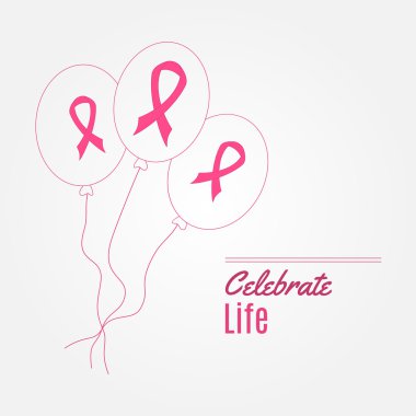 Breast Cancer Awareness Background elements and inspirat