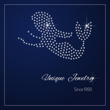 Marka kimliğini elmas.