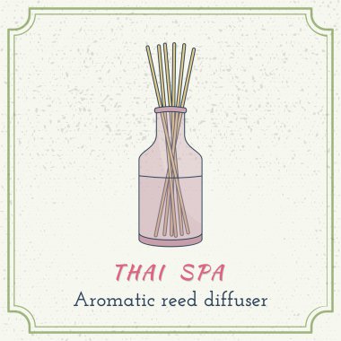 Reed koku spa difüzör.