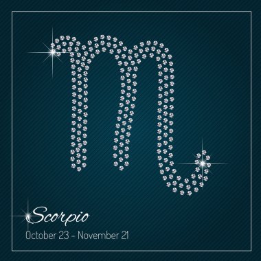 Glamour Zodiac sign design