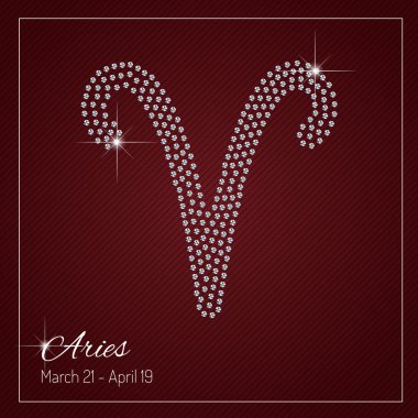 Glamour Zodiac sign design