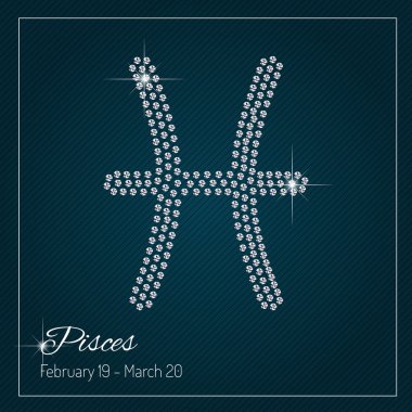 Glamour Zodiac sign design