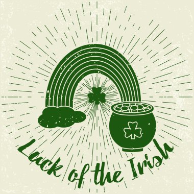 Saint Patricks Day design elements