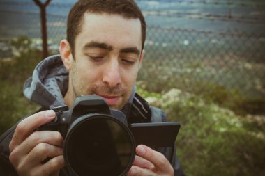 Fotoğrafçı dışında dijital fotoğraf makinesi ile çekim