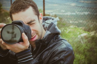 Fotoğrafçı dışında dijital fotoğraf makinesi ile çekim