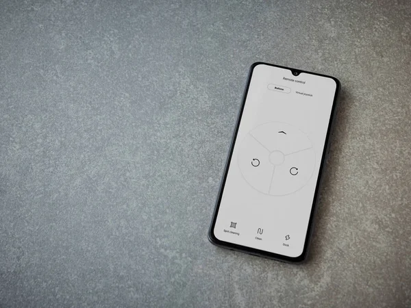 ลอด สราเอล กรกฎาคม 2020 าจอเป วแอพ Roborock อมโลโก บนจอแสดงผลของสมาร ทโฟนม — ภาพถ่ายสต็อก