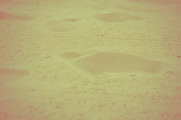 Fußabdrücke im Sand — Stockfoto