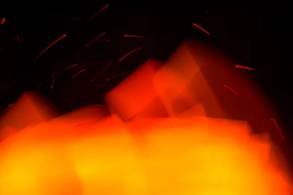 Luz de fogo — Fotografia de Stock