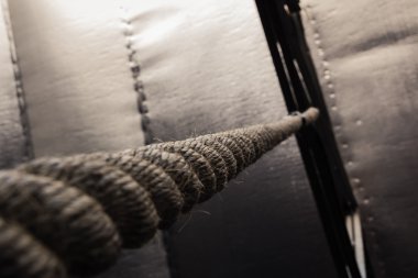 Çatıdan asılı çıkarken Brown