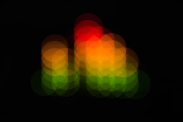 Barras de equalizador borradas - pontos coloridos abstratos — Fotografia de Stock