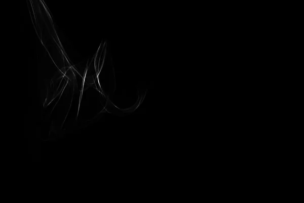 Gloeien abstracte gebogen zwarte en witte lijnen — Stockfoto