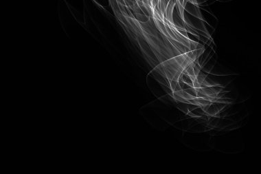 Soyut eğri siyah ve beyaz çizgiler parlayan