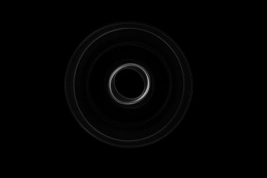 Soyut eğri siyah ve beyaz çizgiler parlayan