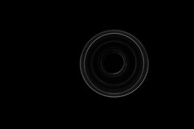 Soyut eğri siyah ve beyaz çizgiler parlayan