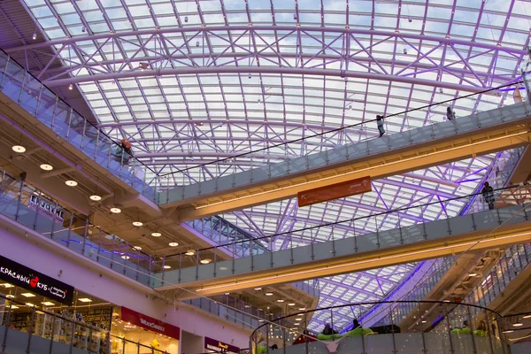 Mall Aviapark, the largest shopping center in Europe — Stock Photo, Image