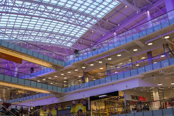 Mall Aviapark, the largest shopping center in Europe — Stock Photo, Image