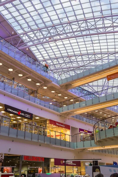 Mall Aviapark, the largest shopping center in Europe — Stock Photo, Image