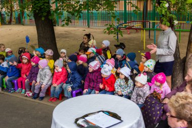 Çocuk anaokulu olay spor