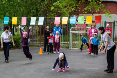 Çocuk anaokulu olay spor