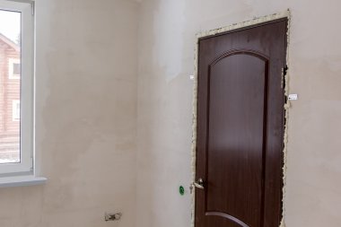 Sadece köpük dolu kapı kapı açma yüklü