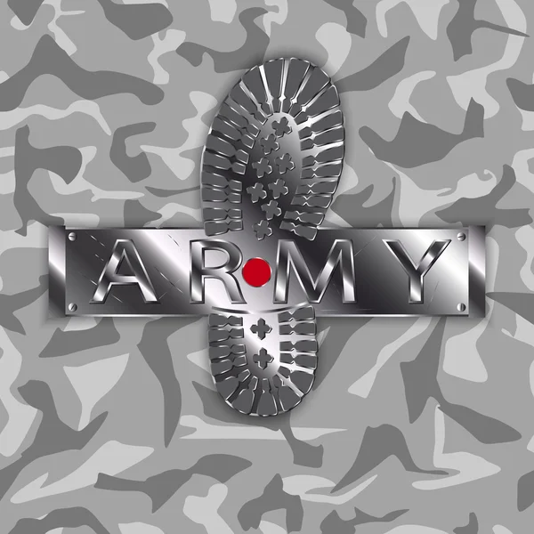 Armée de camouflage — Image vectorielle