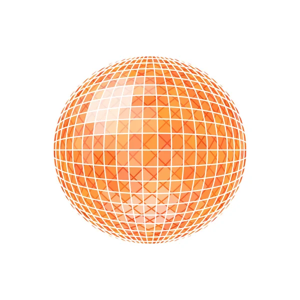 Sphère boule disco — Image vectorielle