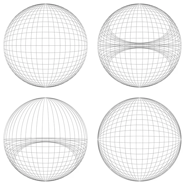 Estructura de la esfera — Archivo Imágenes Vectoriales