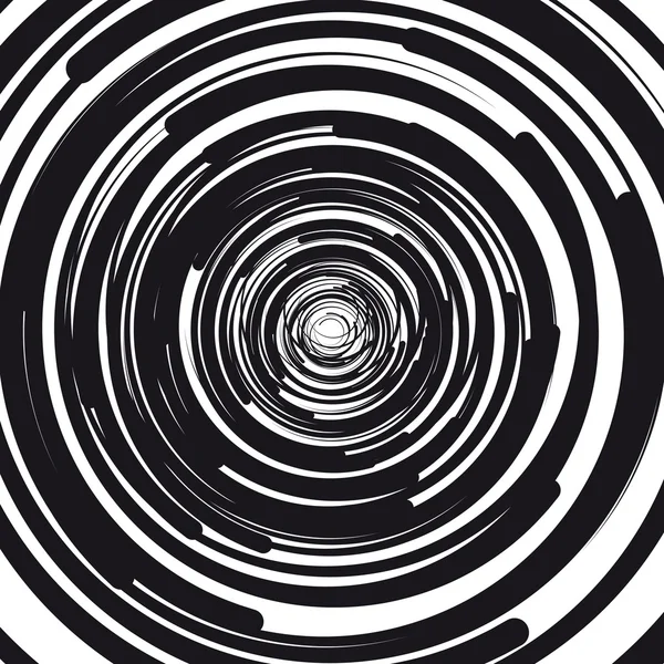 Cercles concentriques fond abstrait — Image vectorielle