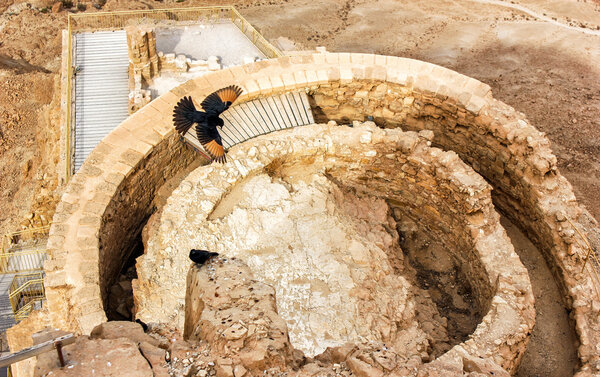 Масада - крепость в Израиле возле Мертвого моря
.