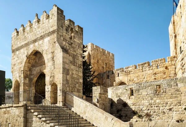 A Torre de Davi, Jerusalém, Israel — Fotografia de Stock