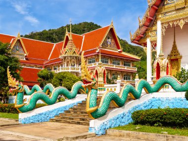 Karon tapınağın Phuket, Tayland, Tayland Kilisesi