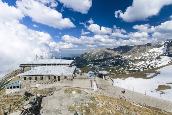 Kabelspoorweg station op Kasprowy Mount — Stockfoto