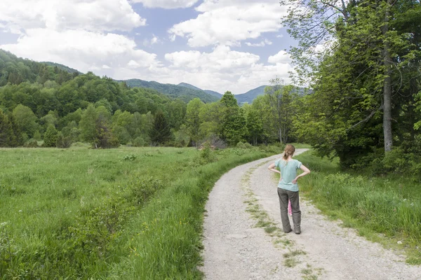 Escursioni in montagna — Foto Stock