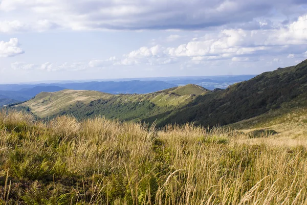 Bieszczady Dağlar tepeler — Stok fotoğraf