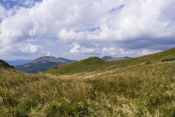 Bieszczady Dağlar tepeler — Stok fotoğraf