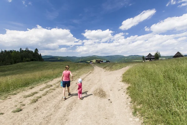 Bergwandelen — Stockfoto